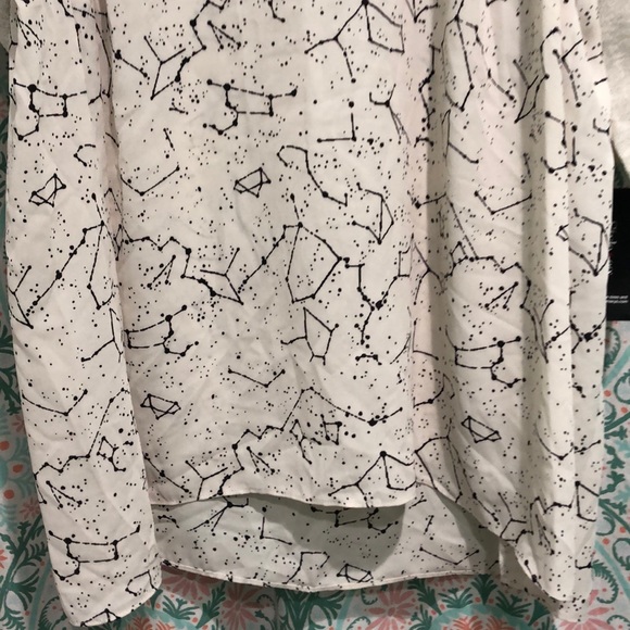 NWT Style & Co Celestial Blouse - Picture 6 of 8